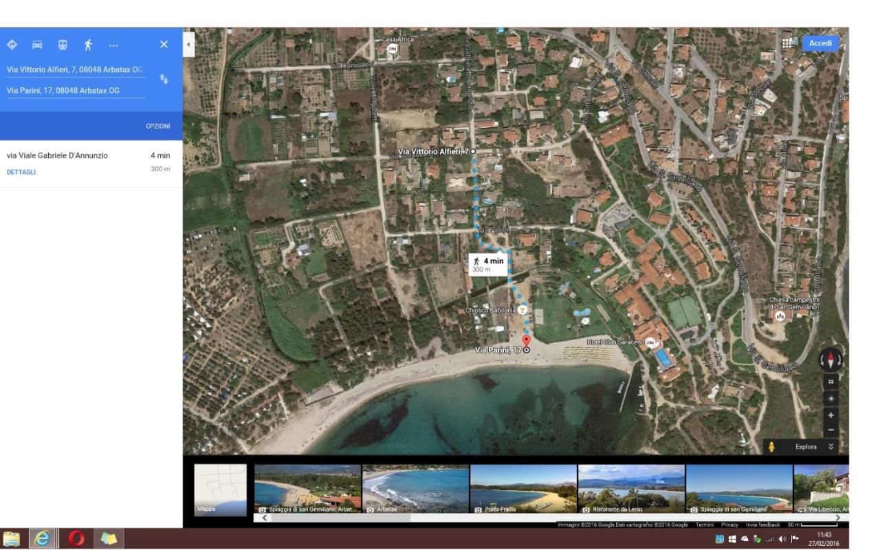 Villa Sangemi Arbatax Bagian luar foto